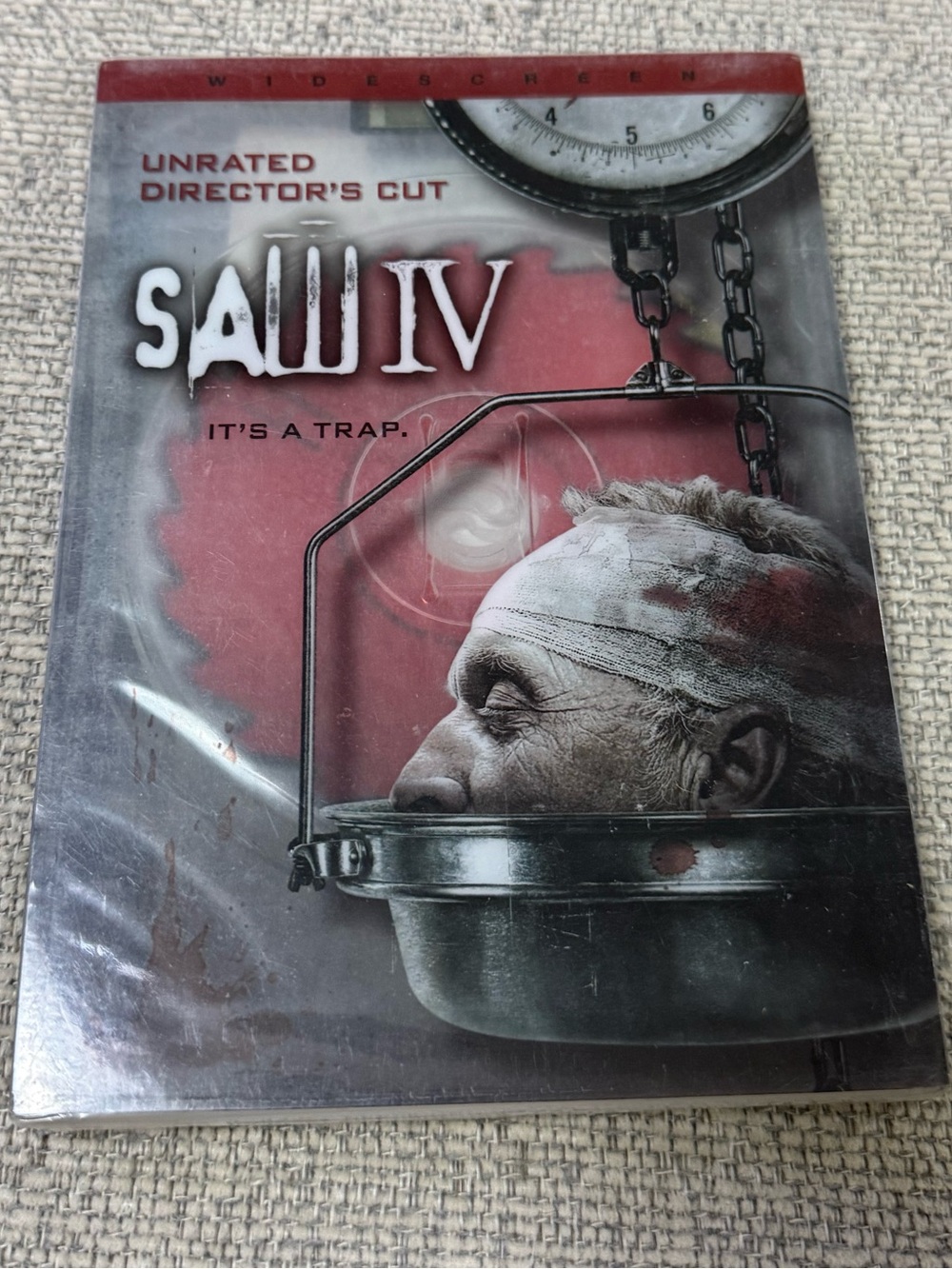 Saw IV (Unrated Director's Cut) - Red/Gray DVD